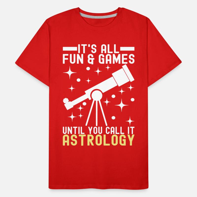 Atronome Astronomie Männer Premium Bio T-Shirt