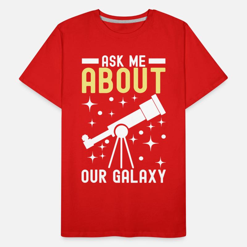 Atronome Astronomie Männer Premium Bio T-Shirt