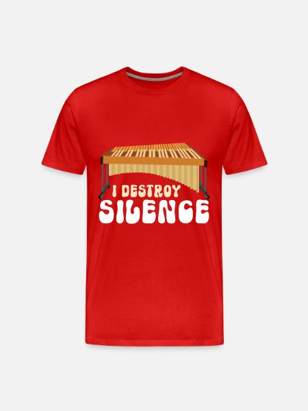Vibraphon, vibraphonist - Men's Premium Organic T-Shirt - red