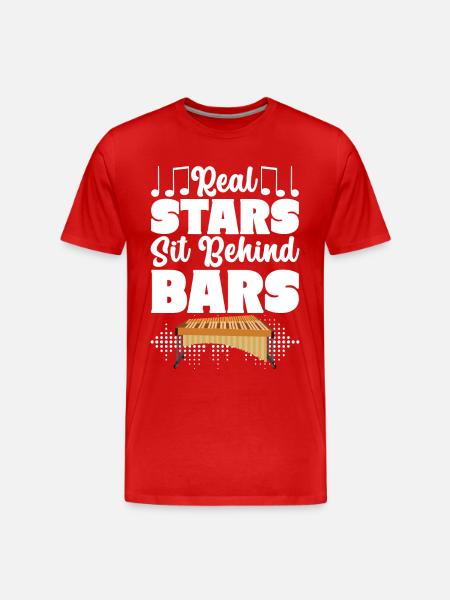 Vibraphon, vibraphonist - Men's Premium Organic T-Shirt - red