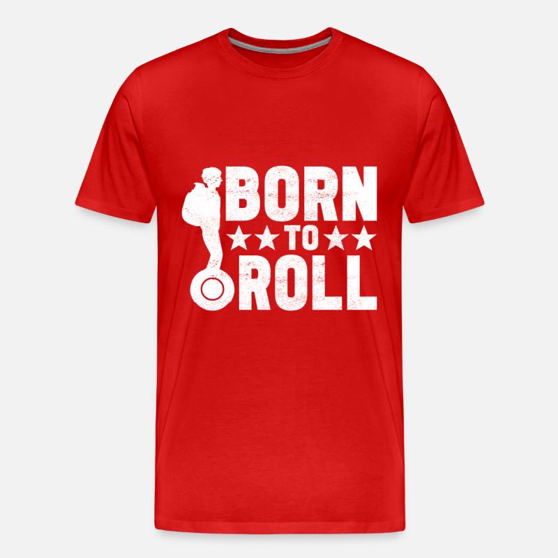 EUC Monowheel - Männer Premium Bio T-Shirt - Rot