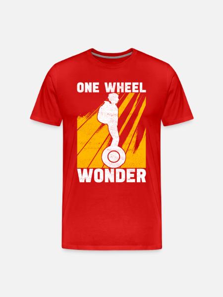 EUC Monowheel - Männer Premium Bio T-Shirt - Rot