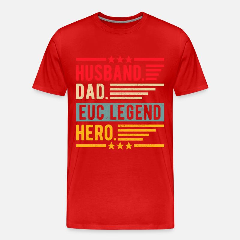 EUC Monowheel - Männer Premium Bio T-Shirt - Rot
