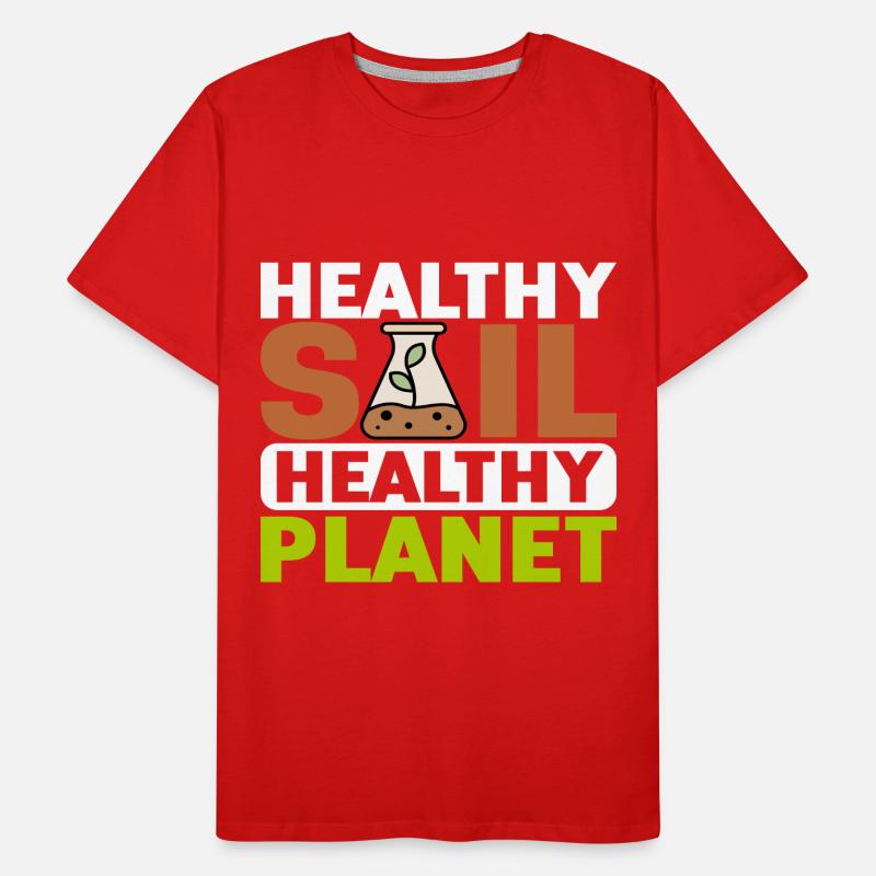 Bodenwissenschaftler Science du sol T-shirt bio Premium Homme