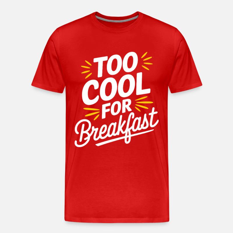 Intermittent fasting Intermittent fasting - Men's Premium Organic T-Shirt - red