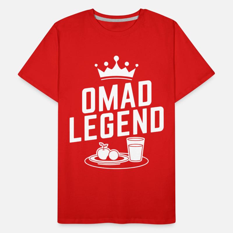 Intervallfasten Intermittierendes Fasten Männer Premium Bio T-Shirt