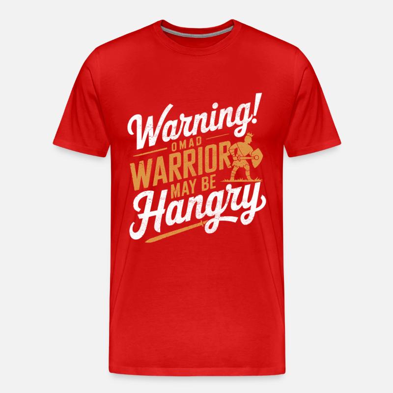 Intermittent fasting Intermittent fasting - Men's Premium Organic T-Shirt - red