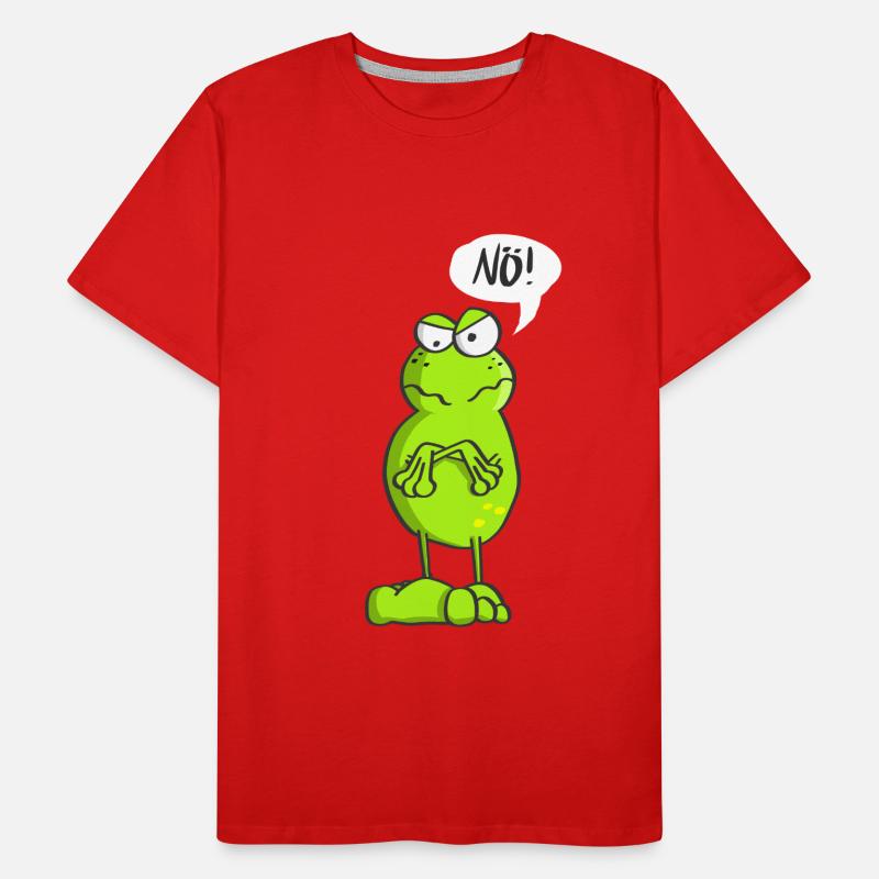 Déclaration grenouille Nö ! T-shirt bio Premium Homme