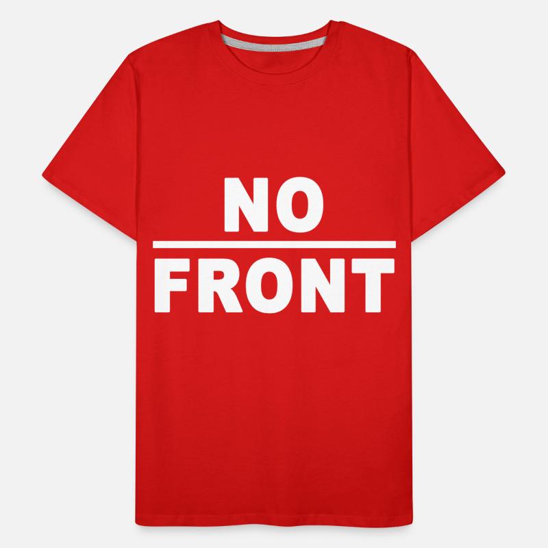 No Front Meme Germany Funny Internet Trends Men's Premium Organic T-Shirt