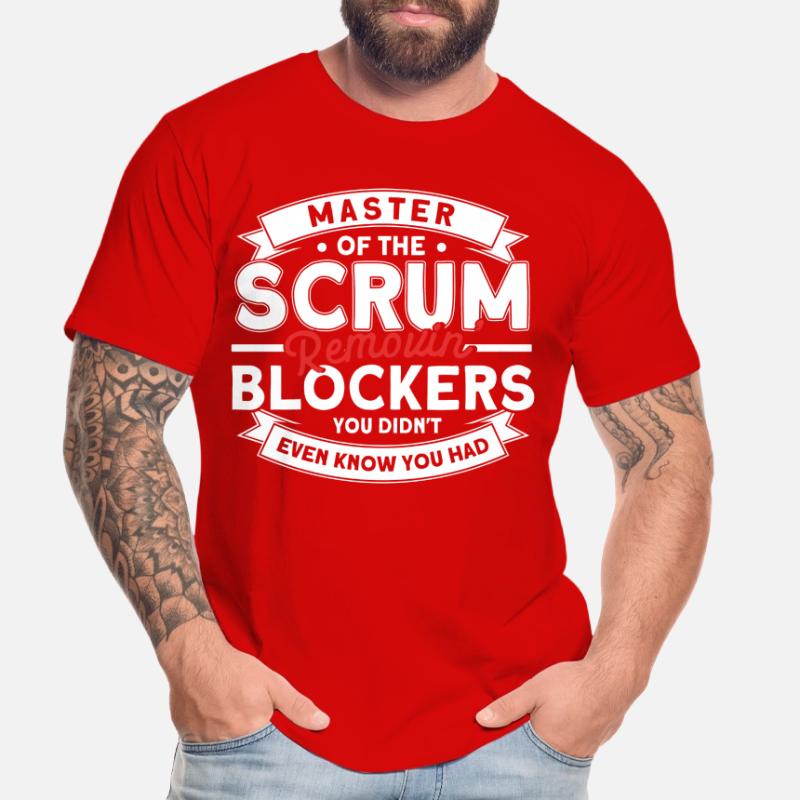 Git Developer Scrum Master Programmer Geschenk Männer Premium Bio T-Shirt