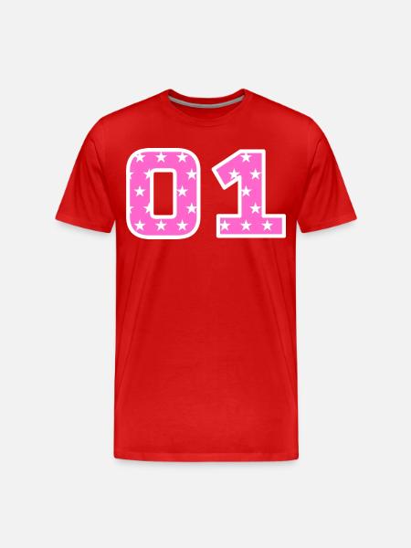 Équipe - 01 - T-shirt bio Premium Homme - rouge