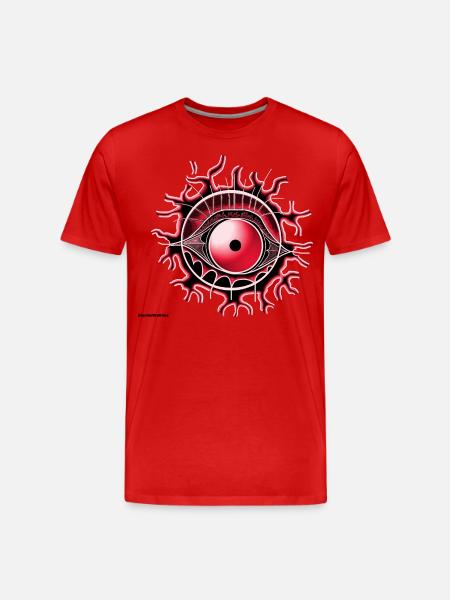 Eye red - Men's Premium Organic T-Shirt - red