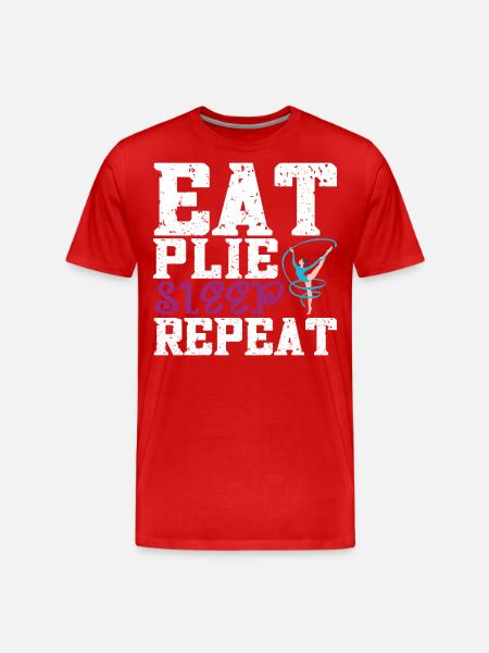 Ballet Dancer Ballet Dancing - Men's Premium Organic T-Shirt - red