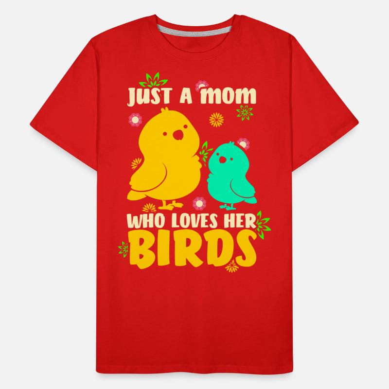 Oiseau Mère Oiseaux Mère Amour T-shirt bio Premium Homme