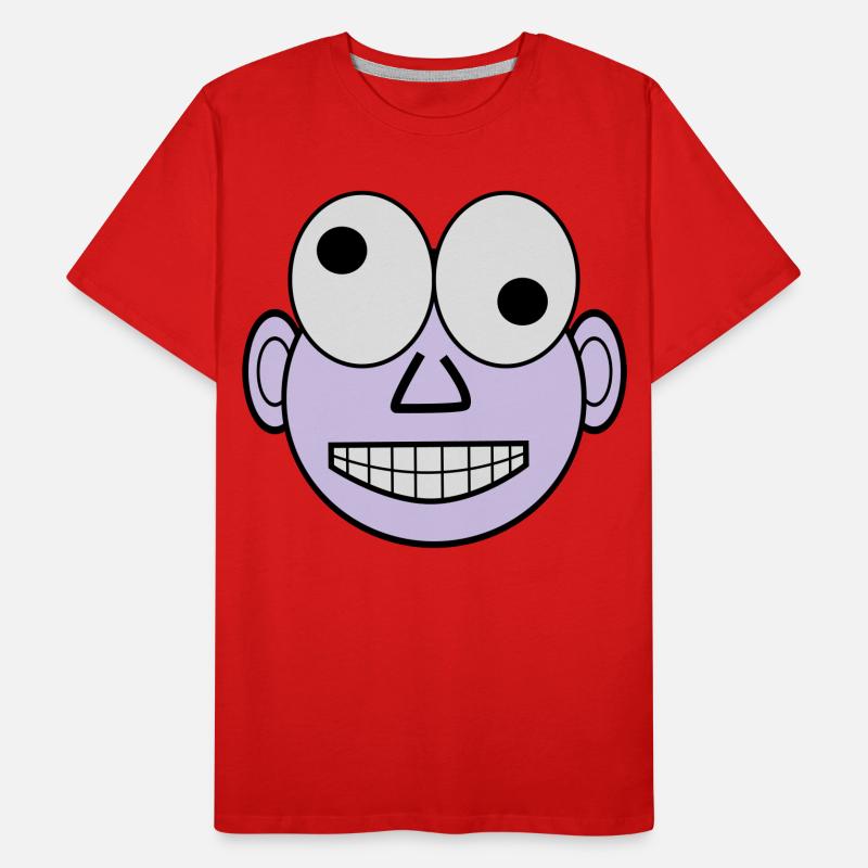 funny face T-shirt bio Premium Homme