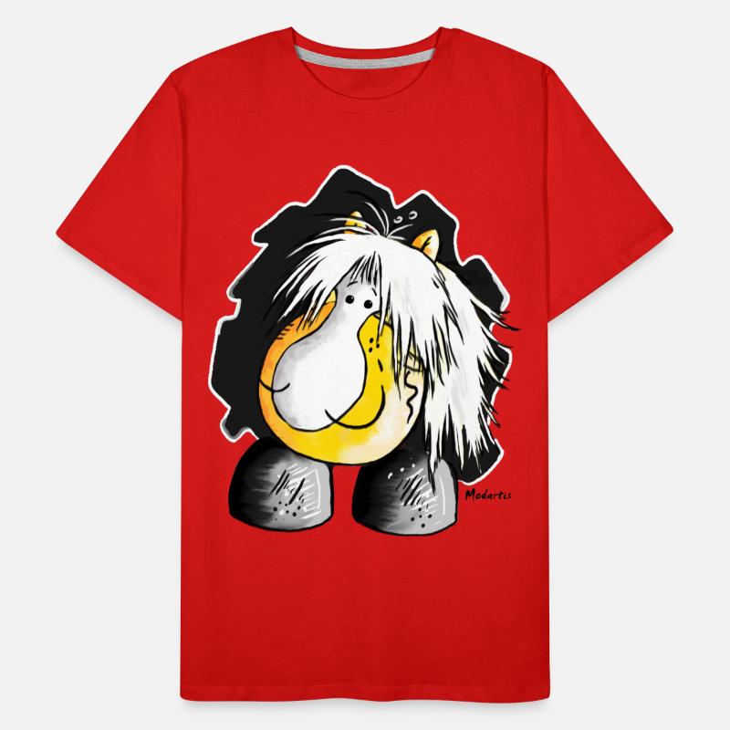Haflinger - Avelignese - Cheval T-shirt bio Premium Homme