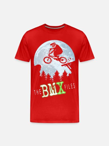 BMX files - Men's Premium Organic T-Shirt - red