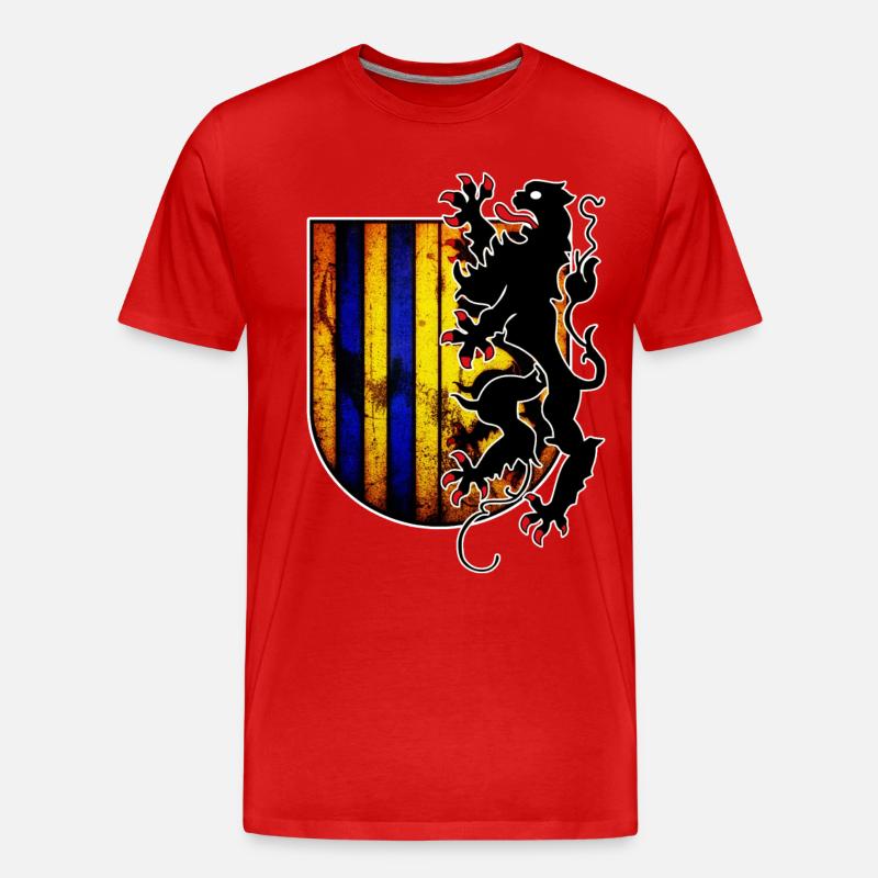 Chemnitz - Männer Premium Bio T-Shirt - Rot