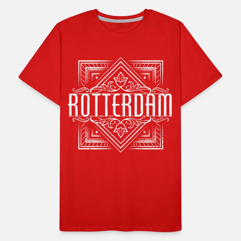 Conception de Rotterdam T-shirt bio Premium Homme