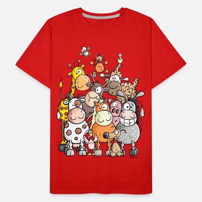 Tas géant de l'animal T-shirt bio Premium Homme