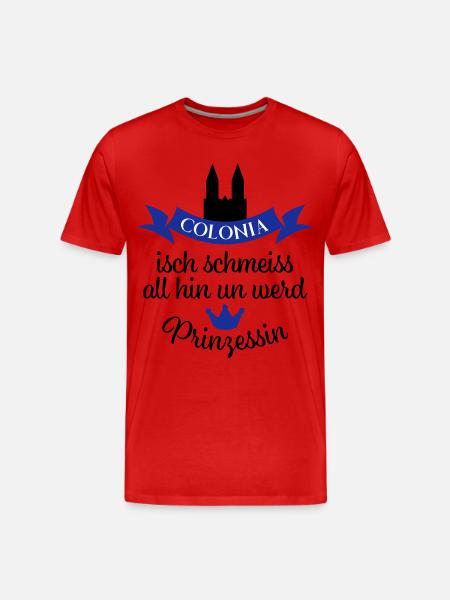 Kölner Karneval - Männer Premium Bio T-Shirt - Rot