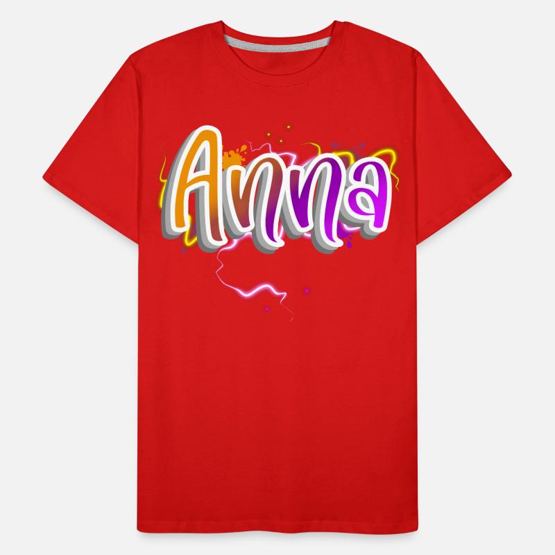 Anna Männer Premium Bio T-Shirt