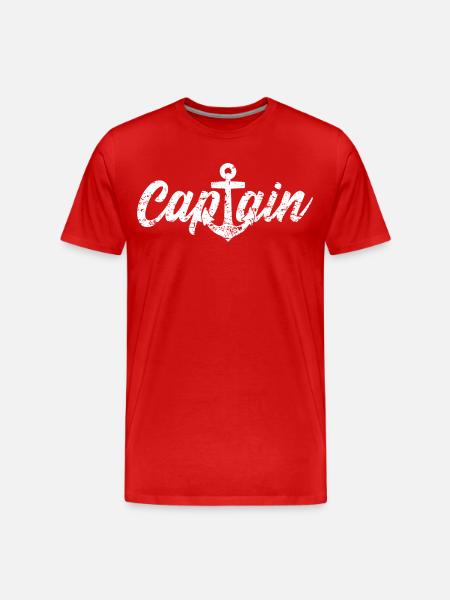Capitaine capitaine - T-shirt bio Premium Homme - rouge