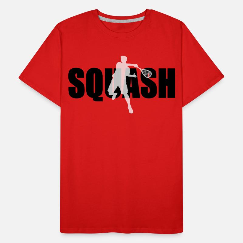 Squash T-shirt bio Premium Homme