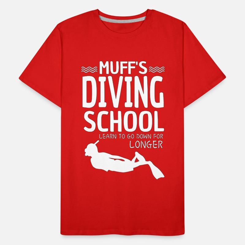 Tauchschule Männer Premium Bio T-Shirt