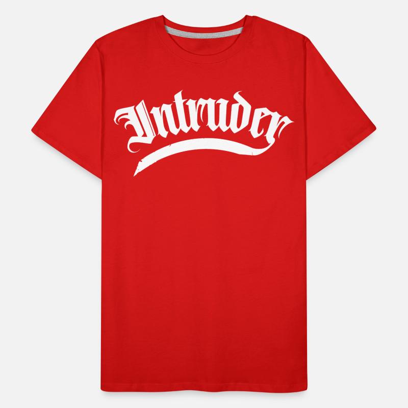 intruder hacker eindringling clan sticker computer Männer Premium Bio T-Shirt