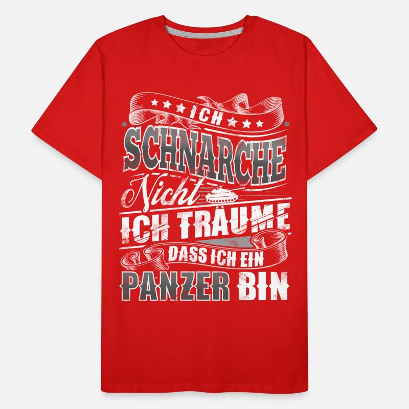 Panzer Männer Premium Bio T-Shirt
