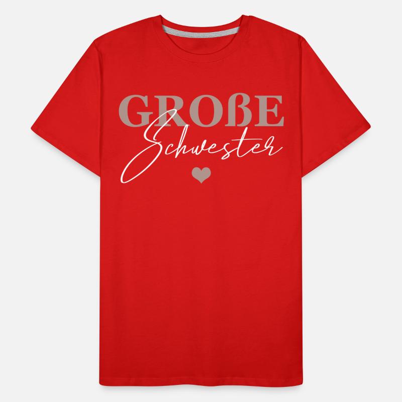 Große Schwester Männer Premium Bio T-Shirt