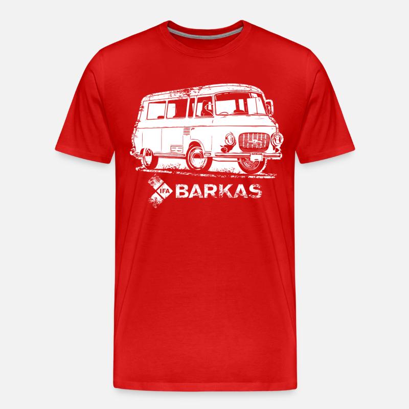 Barkas - B1000 - Männer Premium Bio T-Shirt - Rot