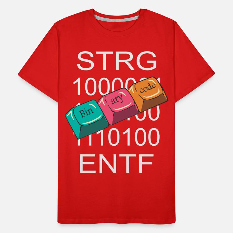 Computer Nerd Men's Premium Organic T-Shirt