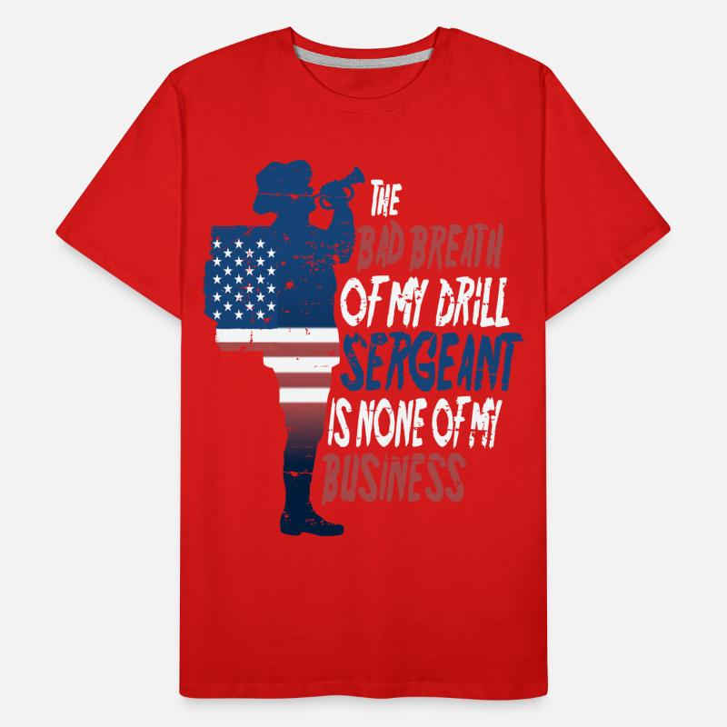 Drill Sergeant Männer Premium Bio T-Shirt