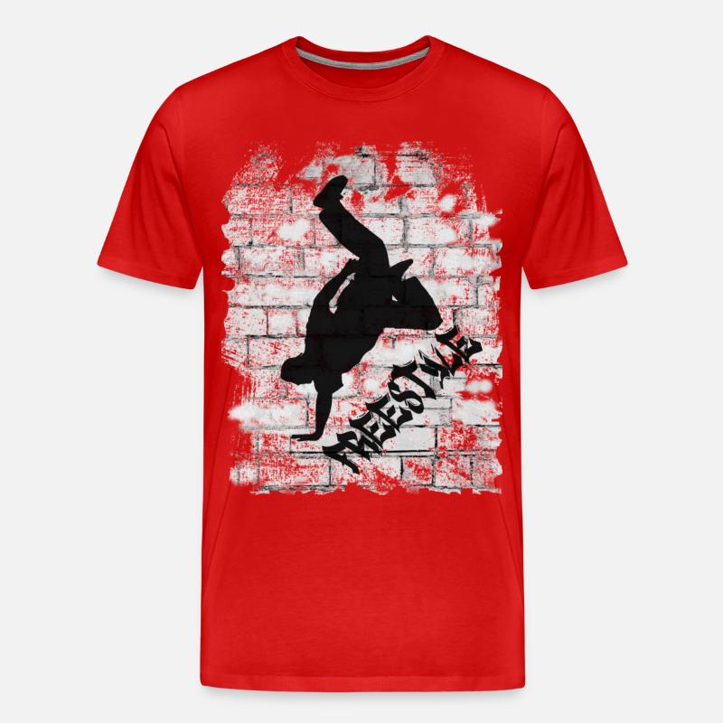 Nage libre - T-shirt bio Premium Homme - rouge