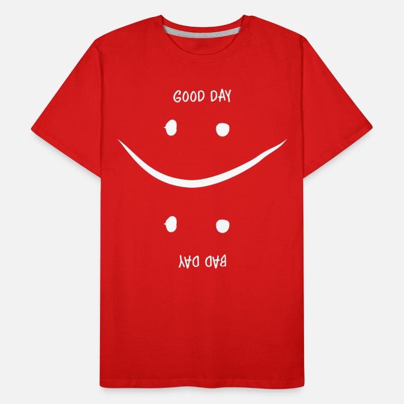 Guter oder Schlechter Tag Männer Premium Bio T-Shirt