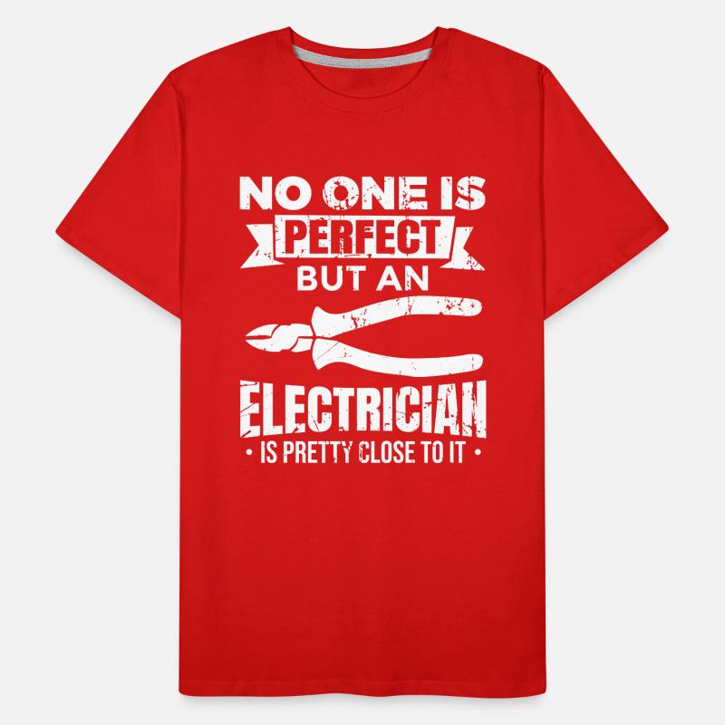 Electrical Engineer Witz Men's Premium Organic T-Shirt