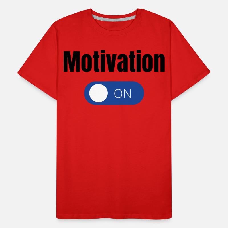Einstellung Blauer EinAus Toggle  Männer Premium Bio T-Shirt