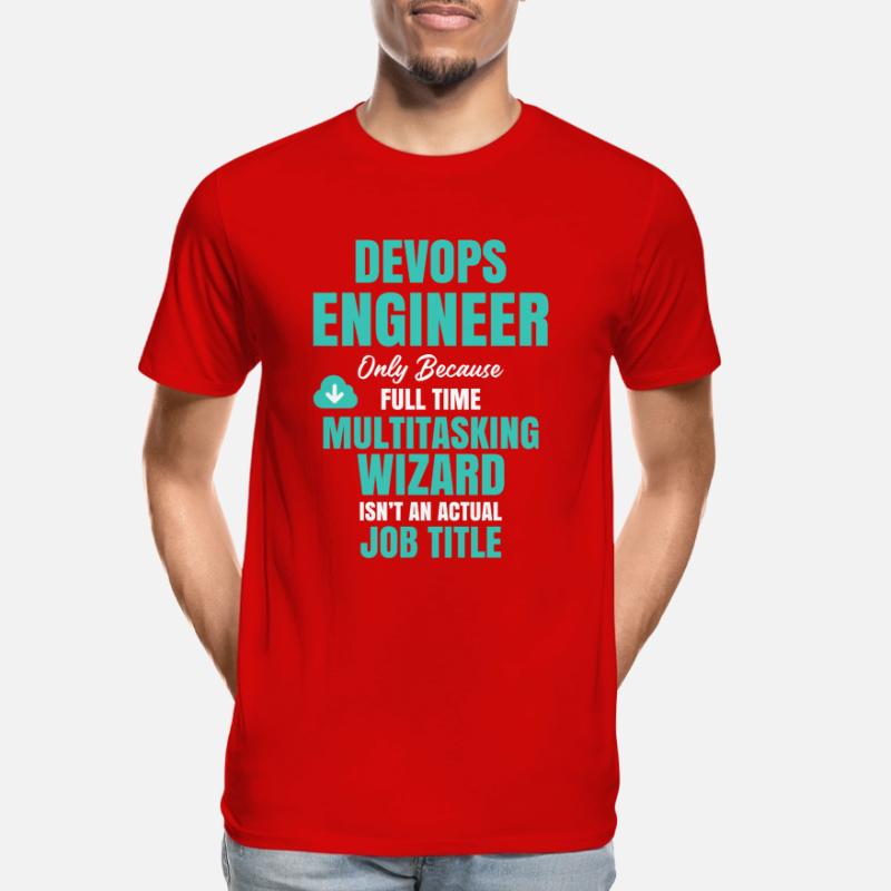 DevOps Engineer Multitasking-Assistent Männer Premium Bio T-Shirt