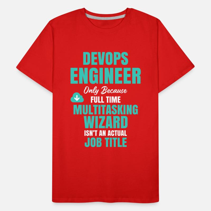 DevOps Engineer Multitasking-Assistent Männer Premium Bio T-Shirt
