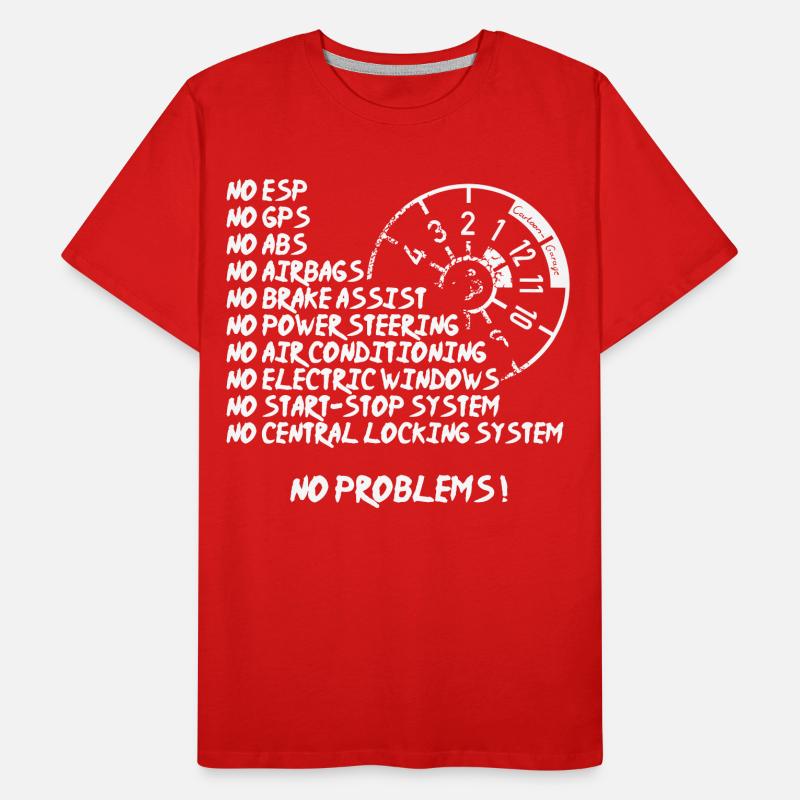 No Problems Männer Premium Bio T-Shirt