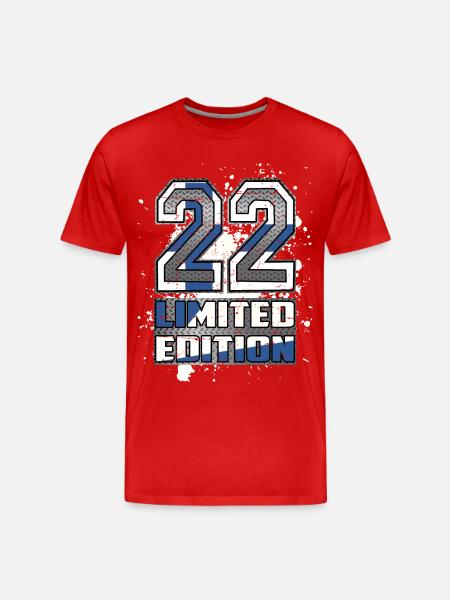 Finlande Édition Limitée 22 - T-shirt bio Premium Homme - rouge