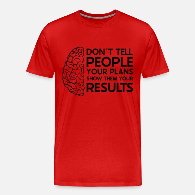 Schlaganfall Survivor Schlaganfall Bewusstsein - Männer Premium Bio T-Shirt - Rot