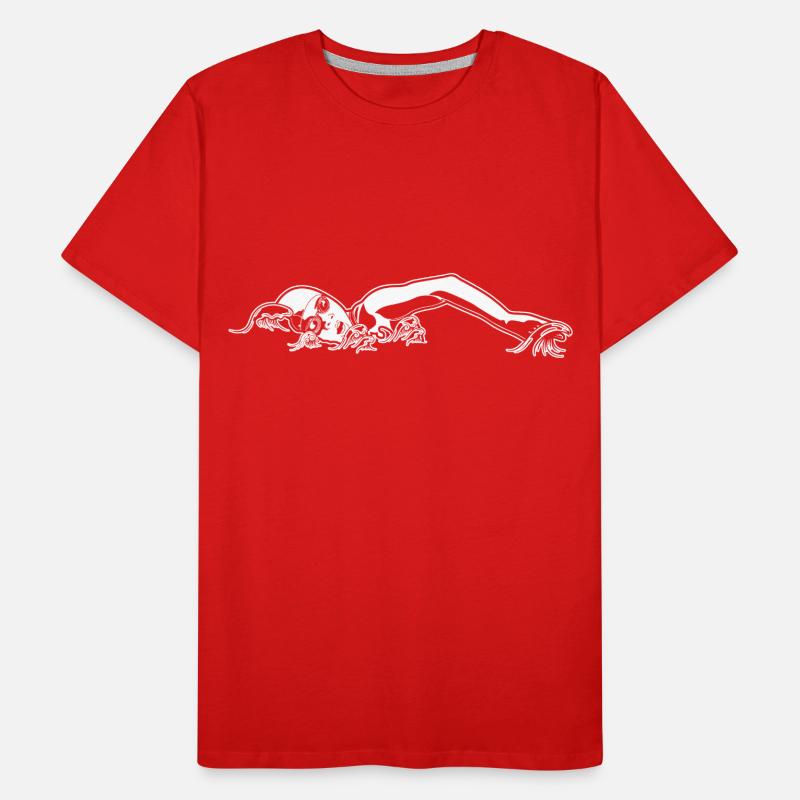Float Drawing Men's Premium Organic T-Shirt