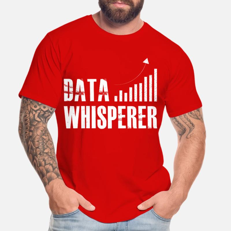 Data Whisperer Science Analyst Software Engineer Men's Premium Organic T-Shirt