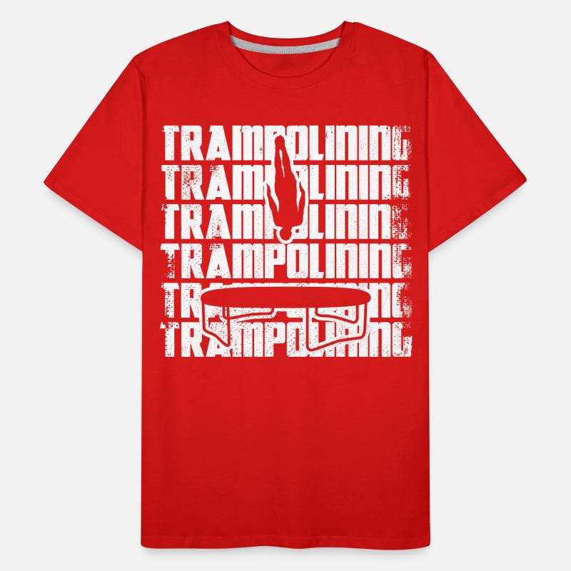 Drôle de pull trampoline T-shirt bio Premium Homme