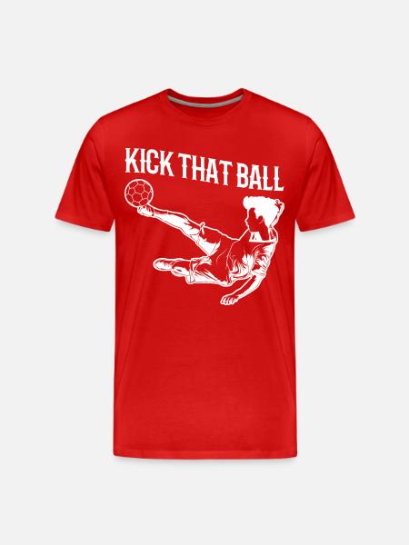 Tirez la balle - T-shirt bio Premium Homme - rouge