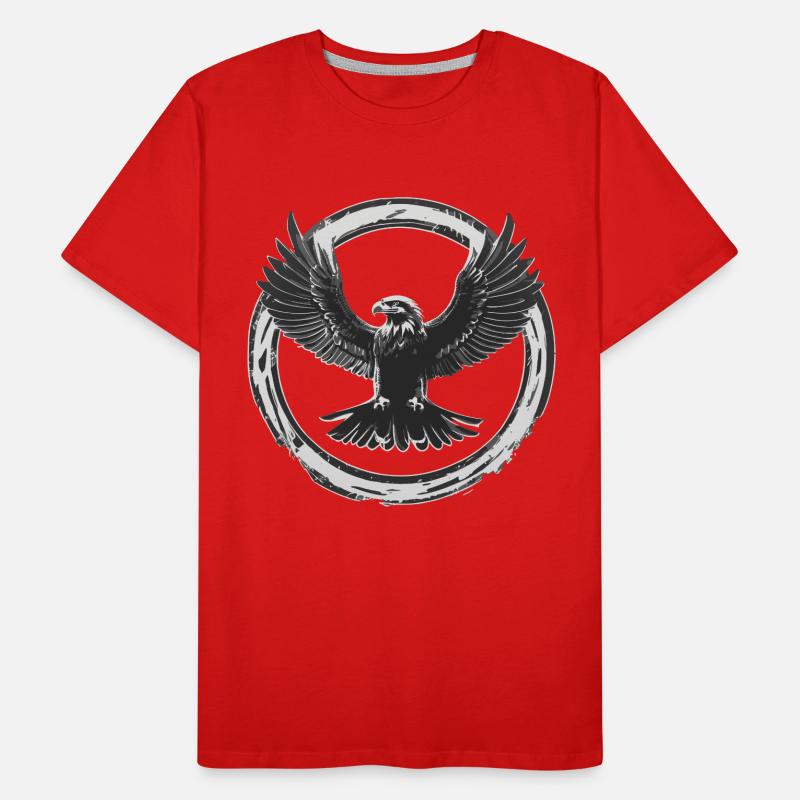 Strong eagle Men's Premium Organic T-Shirt