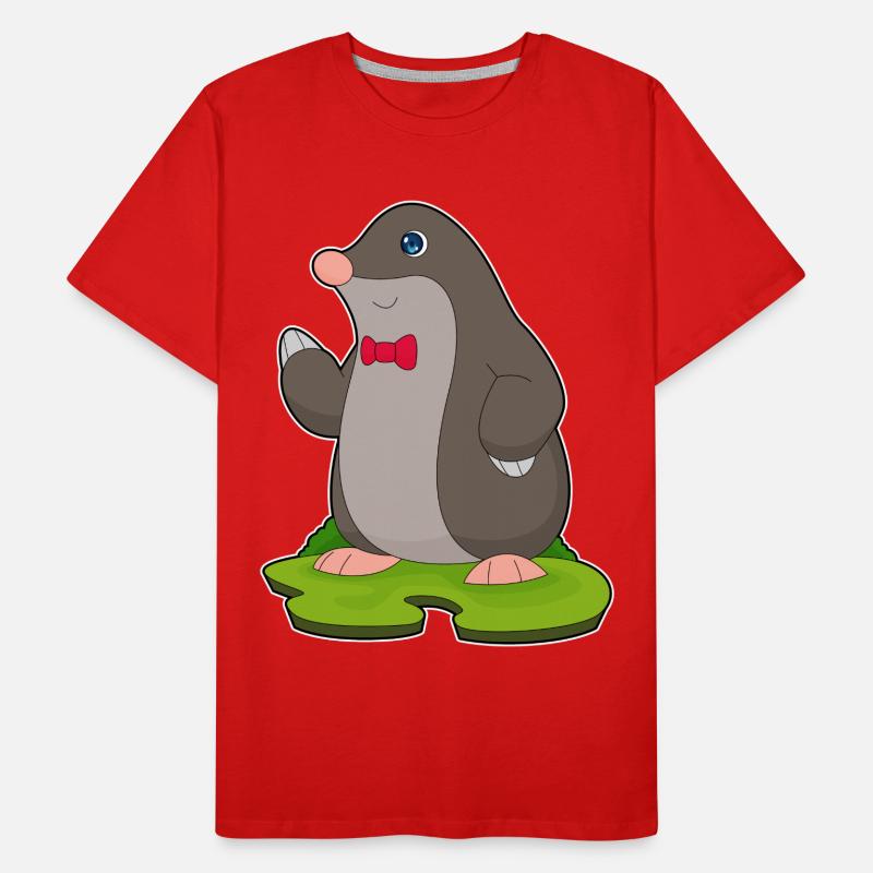 Noeud papillon Mole Gentleman T-shirt bio Premium Homme